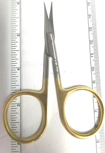 LG " MICRO TIP SCISSORS " 4" Fly Tying Precision Scissors Tip - Picture 1 of 3