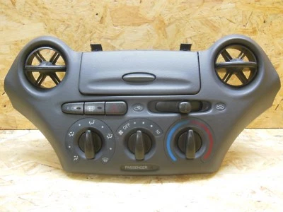 1999 2001 JDM TOYOTA VITZ SCP10 AC HEATER CLIMATE CONTROL WITH FRAME FACTORY OEM - Image 1 of 4