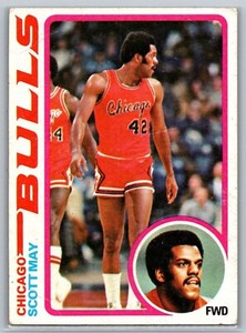 (2) 1978-79 Topps Scott May #115 Chicago Bulls Basketball FREE SHIPPING MVP HOF