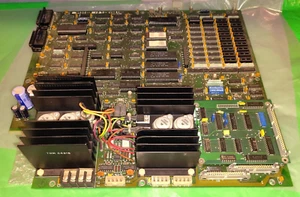 Rare Vintage Micro V (Five) Computer Motherboard w/ Intel p8088 CPU 8088 8-Bit - Picture 1 of 8