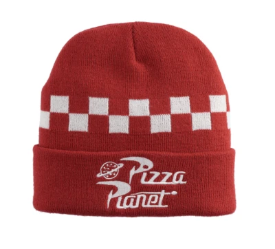 Toy Story Unisex Boy Girl Pizza Planet Winter Hat Beanie Red OS NWT AB10 - Image 1 of 4