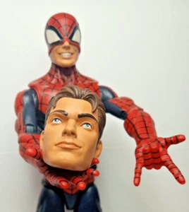 Marvel Legends Series 12 inch Spider Man Hasbro 2016 Peter Parker Articulating - Bild 1 von 14