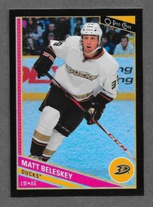 2013-14 O-Pee-Chee Black Rainbow /100 insert cards You U pick for set 1-600