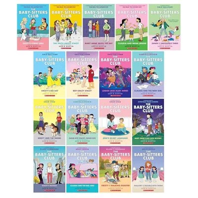 The Baby-Sitters Club Series Graphic Novels Collection Set, Books 1-17 By Ann M. - Image 1 of 4