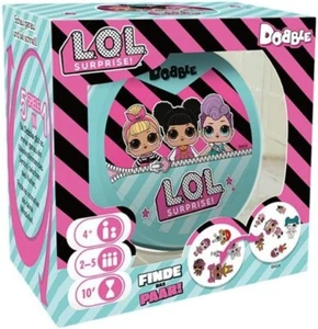 Dobble L.O.L Surprise Kinderkartenspiel 2-5 Spieler ab 4 Jahren - Bild 1 von 3