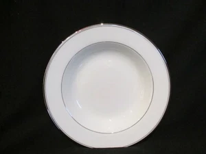Mikasa Gothic Platinum AK018 Rim Soup Bowl Made in Japan - Picture 1 of 1