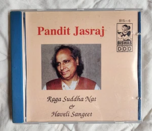Pandit Jasraj - Raga Suddha Nat & Haveli Sangeet LIVE, CD LIKE NEW, VERY RARE - Picture 1 of 4