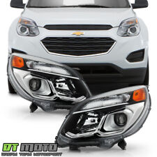 2016-2017 Chevy Equinox Projector Headlights Headlamps Replacement Left+right