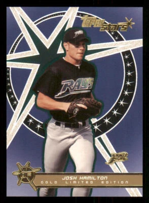 2001 Topps Stars Gold #167 Josh Hamilton /499 - Image 1 of 2