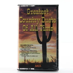 Greatest Country Duets of All Time by Various (Cassette Tape, 1989, MCA) SEALED - Picture 1 of 6