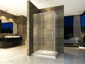 Mosta Frameless Pivot Door Shower Screen 800-1200x2000mm - Picture 1 of 12