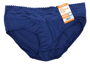 Warner's No Muffin Top No Pinch Hipster Panty Lace Waist Women's Underwear NWT - Picture 1 of 21