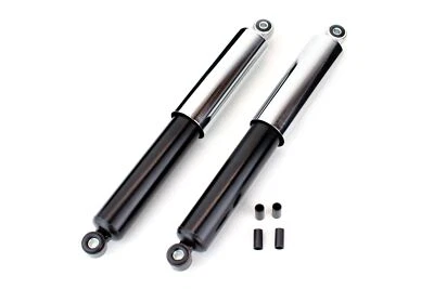MKX SHOCK 1 Paar Stoßdämpfer Satz Federbeine mit Chrom Hülse für Hinten 340mm Simson
