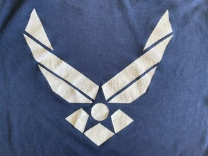 CCSS Air Force JROTC Brownwood, Texas Navy Blue T shirt Medium M - Picture 1 of 5