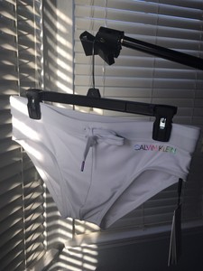 calvin klein white handbolsa