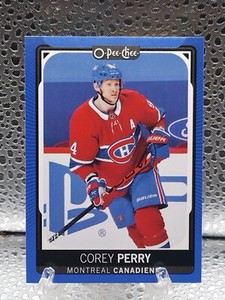 2021-22 O-Pee-Chee Blue Border Corey Perry #233
