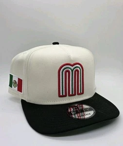 New Era Mexico World Baseball Classic 9FIFTY 2 Tone A-Frame Snapback Hat - Picture 1 of 5
