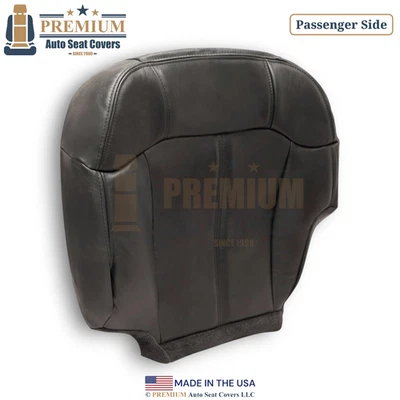 1999 - 2002 适用于雪佛兰索罗德人造革乘客底部座椅套石墨 — 第 1/4 张图片