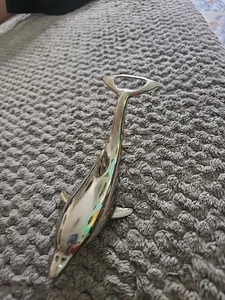 Vintage Metal Dolphin Tail Bottle Opener/ And Twist Pop Tops Off. - Picture 1 of 4