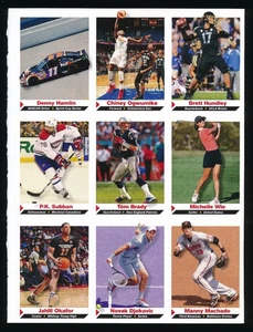 9-CARD 2014 SPORTS ILLUSTRATED FOR KIDS NOVAK DJOKOVIC TOM BRADY CHINEY OGWUMIKE - Picture 1 of 2
