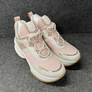 Zapatillas de deporte para mujer MICHAEL KORS Olympia Signature Logo talla 6,5 - Imagen 1 de 7