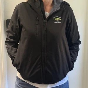 121st U.S. Open Golf Torrey Pines Damen Medium Softshelljacke schwarz - Bild 1 von 6