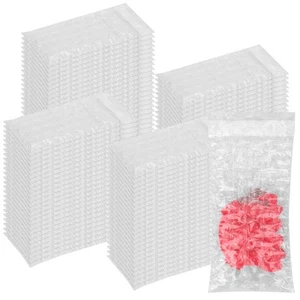100Pcs Small Bubble Out Bag Pouches 2" x 3.15" Self-Seal Mini Bubble Pouches ... - Picture 1 of 7