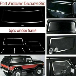 For  Bronco TRAXXAS TRX4 Metal Kit Set Windscreen Decor Strip / Window Frame - Picture 1 of 15