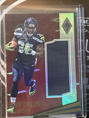 2016 Panini Phoenix RPS Rookie Memorabilia Jumbo /79 Alex Collins #JM-AC RC - Image 1 of 3