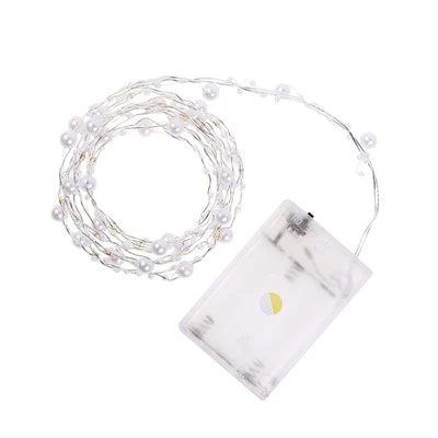  20 Strisce Decorazione Palcoscenico Luci Festone Catena Illuminazione Perla LED - Immagine 1 di 4