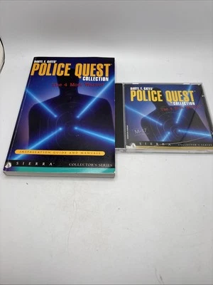 Police Quest: The 4 Most Wanted 1995 Install Guide Manual Disc NOT TESTED *read - Image 1 of 4