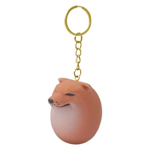 1-3 Stck. eiförmiger Shiba Inu Hund Tier Figur Schlüssel Anhänger Ei Form Spielzeug Schlüsselring - Bild 1 von 15