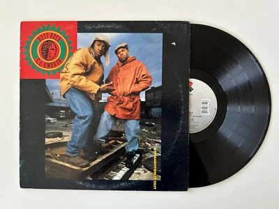 PETE ROCK & CL SMOOTH - STRAIGHTEN IT OUT/T.R.O.Y. (REMIX) 12" VINYL - ELEKTRA - Image 1 of 4