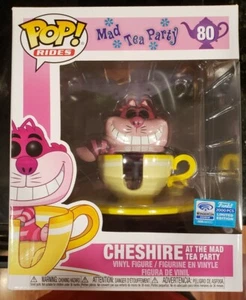 Funko Disney Cheshire Mad Tea Party tazze WonderCon LE 2000 con Hardstack - Foto 1 di 8