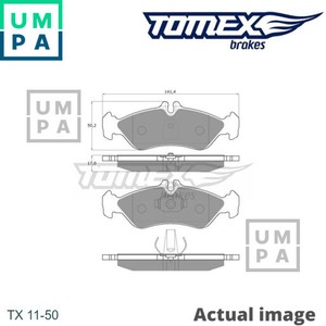 BRAKE PAD SET DISC BRAKE FOR VW LT/28-35/II/Bus/Mk/28-46/Van/Platform/Chassis  