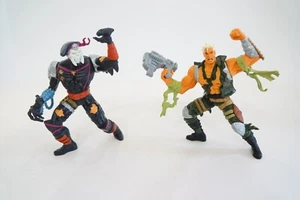 Figuras de acción vintage GI Joe Extreme Lt Stone vs Iron Klaw batalla bien contra mal - Imagen 1 de 8