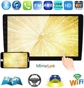 Doppel DIN Autoradio Radio 10,1 Zoll Android GPS Auto Audio Touchscreen FM USB - Bild 1 von 12