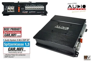 AUDIO SYSTEM X-Serie X-80.4 DSP-BT 4x150 2Ω Amplificador 8 Canales Procesador de Sonido - Imagen 1 de 6