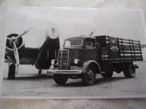 1939 MACK STAKE TRUCK LOCKHEED AIRCRAFT BURBANK CA PLANE  11 X17 PHOTO PICTURE - Picture 1 of 2