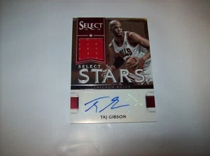 2012-13 Camiseta deportiva Panini Select Stars # 90/199 Taj Gibson #21 autógrafo envío gratuito - Imagen 1 de 3