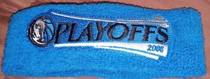 NBA 2008 Dallas Mavericks Playoffs NBA Unisex Adult One Size Headband Royal Blue - Picture 1 of 2