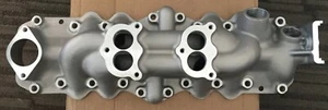 NEW SATIN 1949-1953 FORD FLATHEAD V8 DUAL INTAKE MANIFOLD - Picture 1 of 3