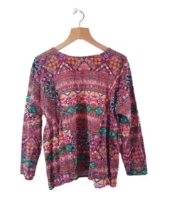 Zanzea Multi Mix Rundhals Elasthan Stretch Damen Langarm Pullover Top XL - Bild 1 von 12