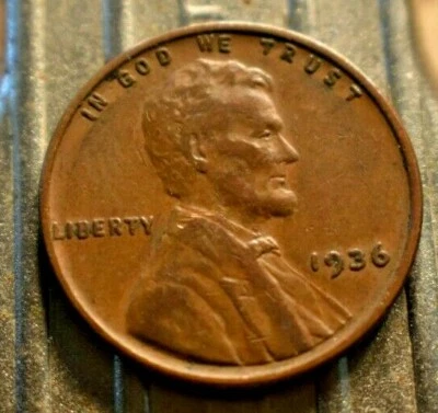 1936-P Lincoln Wheat Cent 1c.    (#8693) - Image 1 of 2