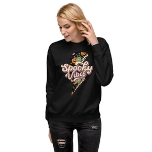 Spooky Vibes Unisex Premium Sweatshirt - Bild 1 von 15