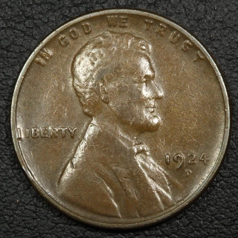 1924 D Lincoln Wheat Copper Cent Cover