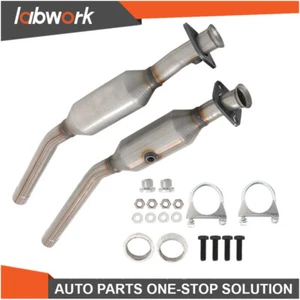 Labwork Left+Right Side Catalytic Converters For 2005-2010 Ford Mustang 4.0L - Bild 1 von 12