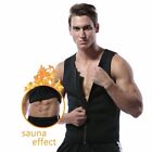 Waist Trainer Neoprene Shaper Men Body Vest Hot Sauna Shirt Tank Top Slimming