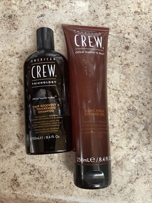 Champú American Crew Hair Recovery Plus Gel de peinado Light Hold. Ambos nuevos  Foto 1 de 2