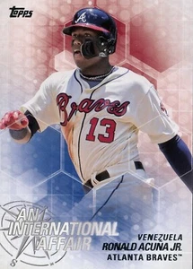 2018 Topps Update An International Affair #IA-47 Ronald Acuna Jr Braves - Bild 1 von 1